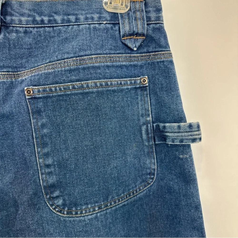 Vintage Wear Guard Cargo Lined Jeans Men’s 36x34 Baggy Cotton Blue